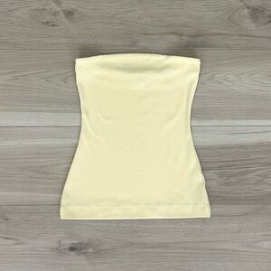 yellow bebe tube top